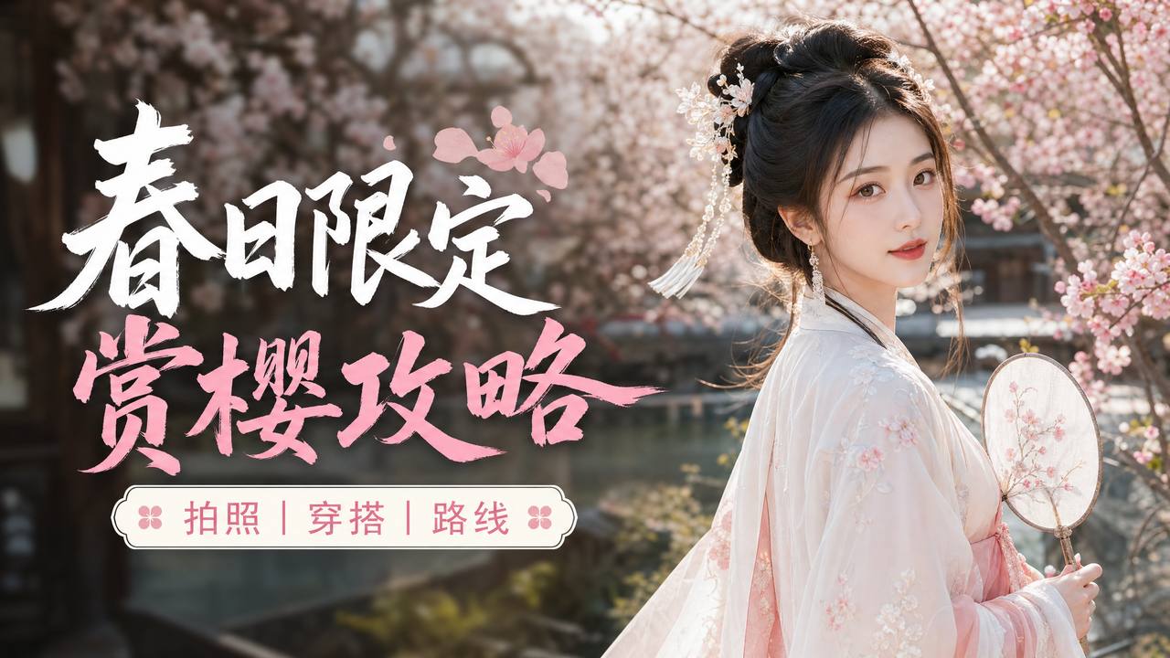 每日大赛视频-汉服美女写真视频拍摄教程